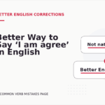 Better Way to Say ‘I am agree’ in English